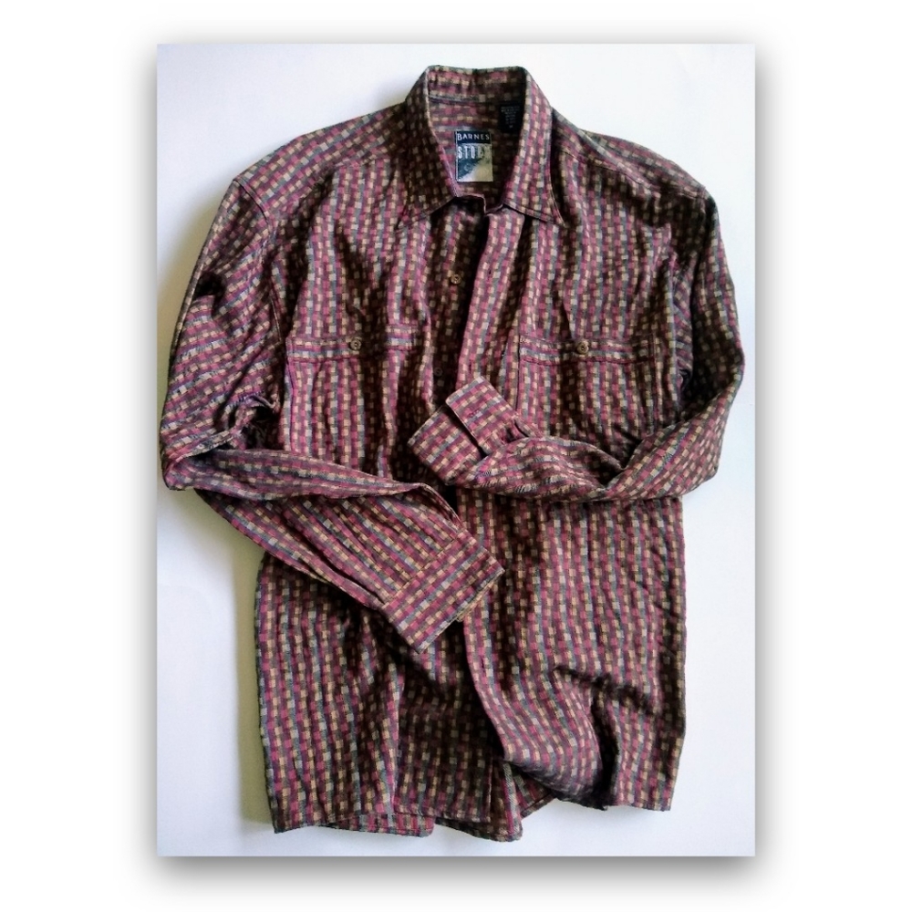 🆕Jhane Barnes - Storm Collection Men's Shirt